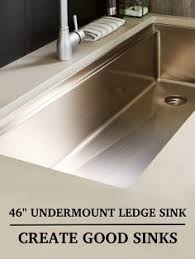 ledge sink, ledge kitchen sinks