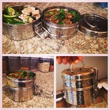 This Is How I Pack The Wife S Lunch It S Called A Tiffin Box They Re Used In India Pretty Handy I Found It At Cost Plus Eco Lunch Boxes Tiffin Box