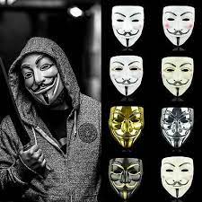 Enhanced with global high score support. Anonymous Hacker V Vendetta Game Master Face Mask Fancy Cosplay Props Costume 6 Ebay