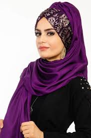 Aise Tesettur Murdum Bandana Pratik Hazir Payetli Sal 1 Bandanalar Sal Moda