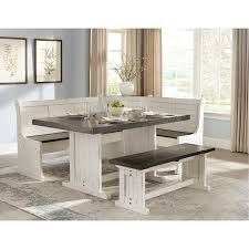 two tone french country 4 piece corner