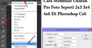 Sampai disini saja cara mengedit pas foto yang cepat dan mudah pada photoshop. Cara Membuat Ukuran Pas Foto Seperti 2x3 3x4 4x6 Di Photoshop Cs6 Gammafis Blog