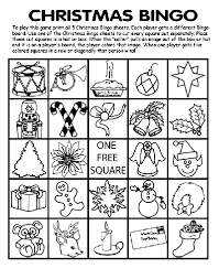 37+ christmas card printable coloring pages for printing and coloring. Christmas Bingo Board No 5 Coloring Page Crayola Com