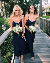 Navy Bridesmaid Dresses Mumu Weddings I Like The Navy Dresses Too And Cou Navy Bridesmaid Dresses Summer Bridesmaid Dresses Navy Bridesmaid Dresses Summer