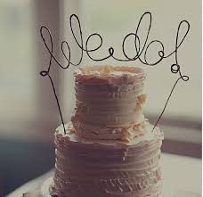 11 Ways To Make Your Wedding More Beautiful On A Budget Rustic Cake Toppers Rustic Wedding Cake Toppers We Do Cake Topper