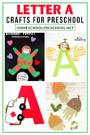 Let the kids have fun painting the . Letter Of The Week Preschool Crafts To Teach Letter A