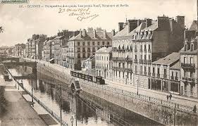 Rennes Perspective Des Quais Les Ponts Neuf Nemours Et Berlin Avec Images Rennes Quai Berlin