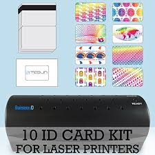 How to make id card without id card printer,dragon sheet or blank pvc cards.no need to spend money on. 10 Id Card Kit Laminator Laser Teslin Butterfly Pouches And Holograms Make Pvc Like Id Cards Buy Online In Bahamas At Bahamas Desertcart Com Productid 1167504