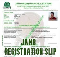 Jamb sometimes sends the slip through email. Jamb Registration Slip 2021 Jamb Registration Infowaka Infowaka