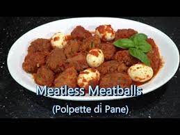 Italian Grandma Makes Meatless Meatballs Polpette Di Pane Bonus Footage At End Youtube Meatless Meatballs Italian Recipes Authentic Cacciatore Recipes