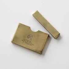 puebco ブラス カードケース ゼネラルストア オルネ オルネ プエブコ ケース