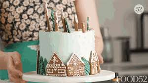 Birthday cake messages happy birthday wishes cake happy birthday celebration happy birthday flower birthday blessings happy birthday greetings birthday quotes happy birthday gif images birthday cakes graphic and gif animations for facebook and other social network websites. Christmas Cake Decoration Gif Christmascake Decoration Gingerbread Discover Share Gifs