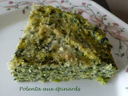 Polenta Aux Epinards Polenta Cuisine Et Boissons Recette Polenta