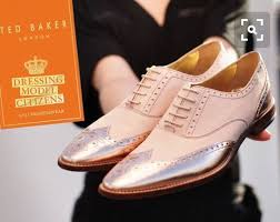 Rose Gold Shoes Wedwithted Tedbaker Rose Gold Wedding Shoes Gold Wedding Shoes Groomsmen Shoes