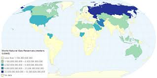 World Natural Gas Reserves Meters Cubed Goat Meat Goats Bovine