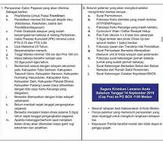 Check spelling or type a new query. Lowongan Kerja Lowongan Kerja D3 S1 Bank Sumut September 2019