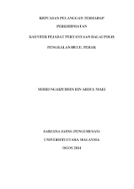 Map and directions to the location with picture. Http Etd Uum Edu My 4168 4 S810949 Abstract Pdf