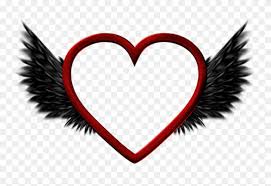 Check spelling or type a new query. Free Png Red Transparent Heart With Black Wings Png Love You So Much Clipart 2084426 Pinclipart