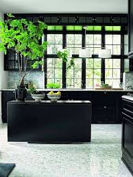 43 dramatic black kitchens that make a