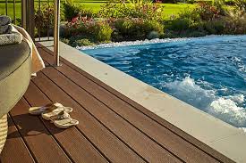 These above ground pool decks cost a third or less than custom pool decks. What To Consider When Planning Your Above Ground Pool Deck Trex