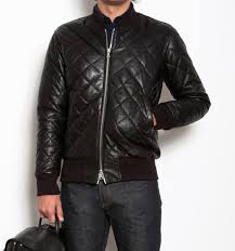 Roots Canada Quilted Leather Bomber Jacket Ropa De Hombre Ropa Givenchy