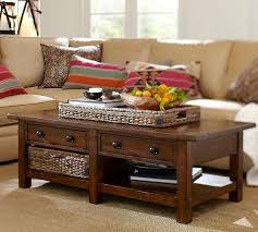 Pottery barn square leather ottoman coffee table aptdeco. Benchwright 54 Rectangular Coffee Table Coffee Table Pottery Barn Coffee Table Ikea Lack Coffee Table