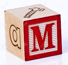 Wooden Block Letter M Stock Photo, Picture and Royalty Free Image. Image  7043245.