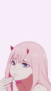 Aqua eyes, blush, darling in the franxx, horns, long hair, pink hair, smile, uniform, wink, zero two 4k wallpaper. 240 Darling In The Franxx Ideas Darling In The Franxx Zero Two Darling