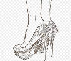 High heels are a type of shoe in which the heel is significantly higher off the ground compared to the toes. Schuh Zeichnung Hochhackige Schuhe Nike Skizze Graffiti Heels Png Herunterladen 564 776 Kostenlos Transparent Sandale Png Herunterladen