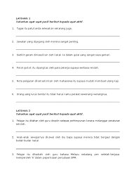 Sila follow page facebook smart book learning untuk daftar. Latihan Ayat Pasif Dan Aktif
