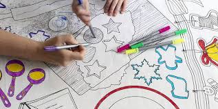 For kids & adults you can print kids or color online. Uncommon Goods Is Selling A Christmas Cookie Coloring Tablecloth