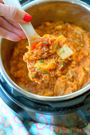 1 ½ cups cauliflower florets · 1 lb ground beef · 1 tablespoon olive oil or avocado oil · 3 cloves garlic, minced · ¼ cup diced yellow onion · 3 cups . Instant Pot Stuffed Cabbage Casserole The Typical Mom
