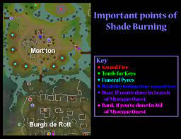 After reading the diary, the quest is started and you are able to create serum 207. Mort Ton Shade Burning Runescape Guide Runehq
