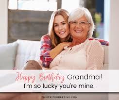 If you are in that situation, these grandma birthday card ideas will inspire you to find the right wording to write on the happy birthday card for grandma. What To Write In A Grandmother S Birthday Card The Write Greeting