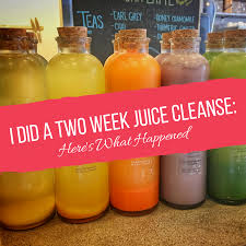 According to the mayo clinic, by drinking freshly made juices, your body can absorb the nutrients better than eating whole fruits and vegetables and it gives your digestive system a rest from working on fiber. I Did A Two Week Juice Cleanse Here S What Happened Vegans Baby