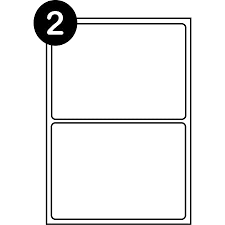 Look out for tables which match numbers per page to the appropriate code. Smithpackaging A4 Self Adhesive Address Labels 2 Labels Per Sheet 100 Sheets 199 6 X 143 5mm 200 Labels Amazon Co Uk Stationery Office Supplies