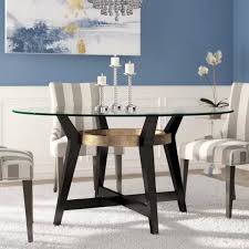 While you can accessories your round dining table with both armless chairs as well as armchairs, the former is better for a cozy setting and the later for a spacious. Cost Of Glass Dining Table Off 54