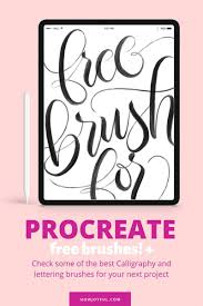 Procreate Brushes The Best Brushes For Ipad Lettering Calligraphy 351+ inking, lettering and calligraphy procreate brushes for the ipad pro (free + premium). the best brushes for ipad lettering