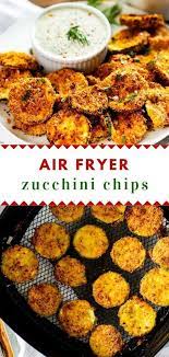 Keto Zucchini Chips Air Fryer Or Oven Baked Recipe Air Fryer Recipes Healthy Healthy Snacks Recipes Healthy Snacks