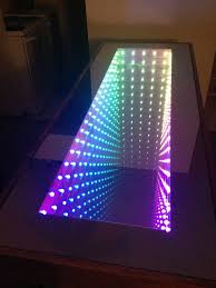 Easy diy project, perfect for mancave. Infinity Mirror Coffee Table Shefalitayal