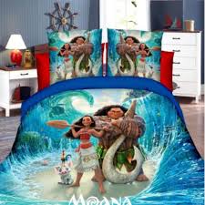 Disney Moana Princess Girls Bedding Set Duvet Cover Bed Sheet Pillow Cases 2018 Unbranded Duvet Bedding Sets Princess Bedding Set Girls Duvet Covers