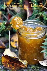 Confiture De Tomates Vertes Et Citron La Cuisine De Doria Confiture De Tomates Vertes Tomates Vertes Confiture De Tomates
