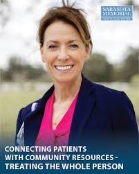 DYK 80% of a person's health is impacted by what happens outside of  hospital walls? Mary O'Connor, MSN, RN, manager of Community Health at  Sarasota Memorial, says that if you aren't able