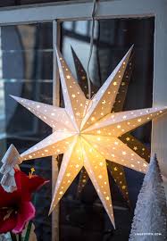 Diy Paper Star Window Decoration Lia Griffith Diy Christmas Star Christmas Crafts Diy Decoration Christmas Tree Decorations Diy