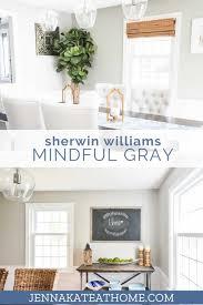 I'm specifying lots of grey for exteriors, don't misunderstand. Sherwin Williams Mindful Gray Paint Color Review Jenna Kate At Home