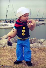 Lil Popeye The Sailor Man Baby Halloween Costume Diy Costumes Under 45