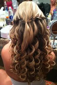 Maybe you would like to learn more about one of these? Up Half Down Hair For Prom Hairstyles Pinterest Prom Hairstyles For Long Hair Curly Prom Hair Curly Hair Styles Long Hair Styles