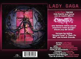 Chromatica is the sixth studio album by american singer lady gaga, released on may 29, 2020 by interscope records and subsidiary streamline. Lady Gaga Chromatica Amazon Com Music
