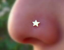 Nose Stud Nose Ring Stud Tragus Earring Cartilage Earring Nose Jewelry Sterling Silver Star Nose Ring Piercing Nose Studs Nose Ring Nose Ring Stud Nose Jewels