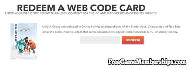 Redeem code for this guide. Earn Free Disney Infinity 2 0 Web Codes For Play Sets Characters Power Discs